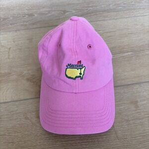 Masters Golf American Needle Youth Fit Cap Hat Adjustable 100% Cotton Pink